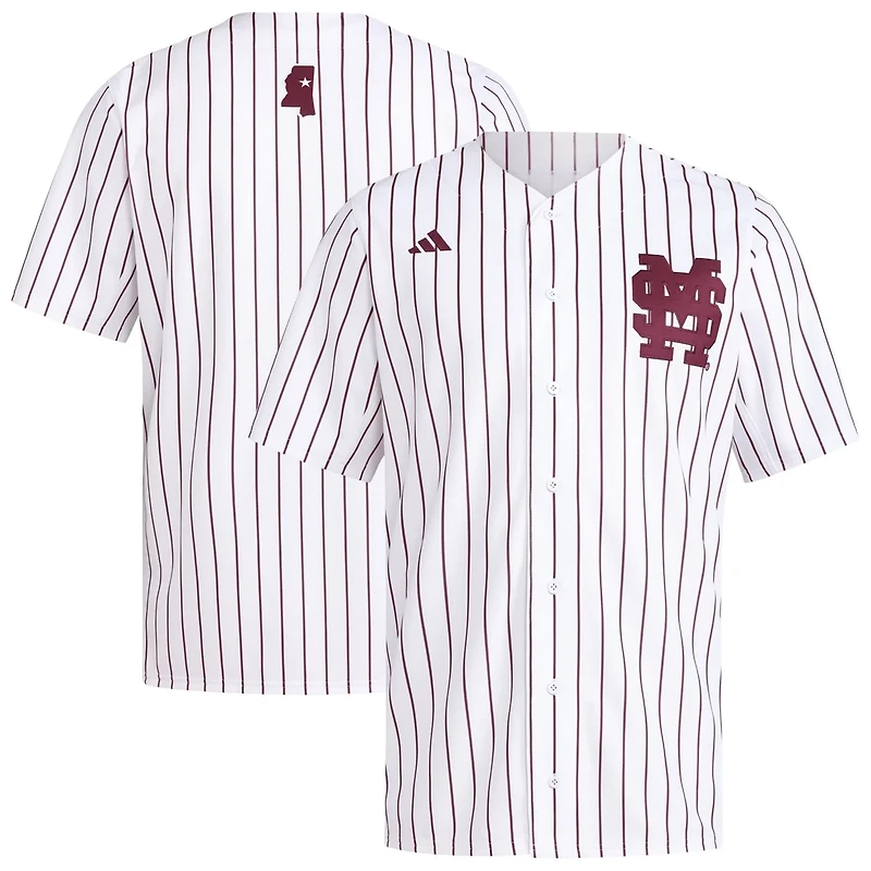 adidas Mississippi State Bulldogs Replica Baseball Jersey