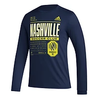 adidas Nashville SC Club DNA Long Sleeve AEROREADY T-Shirt