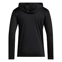 adidas NC State Wolfpack 2025 AEROREADY Sideline Training Long Sleeve Hooded T-Shirt