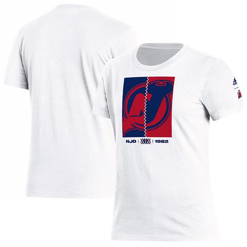 adidas New Jersey Devils Reverse Retro 20 Playmaker T-Shirt
