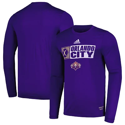 adidas Orlando City SC 2024 Jersey Hook AEROREADY Long Sleeve T-Shirt