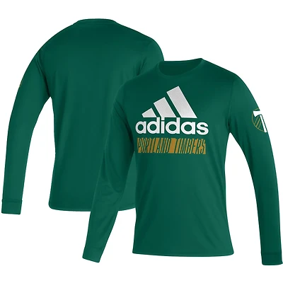 adidas Portland Timbers Vintage AEROREADY Long Sleeve T-Shirt
