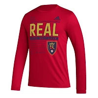 adidas Real Salt Lake Club DNA Long Sleeve AEROREADY T-Shirt