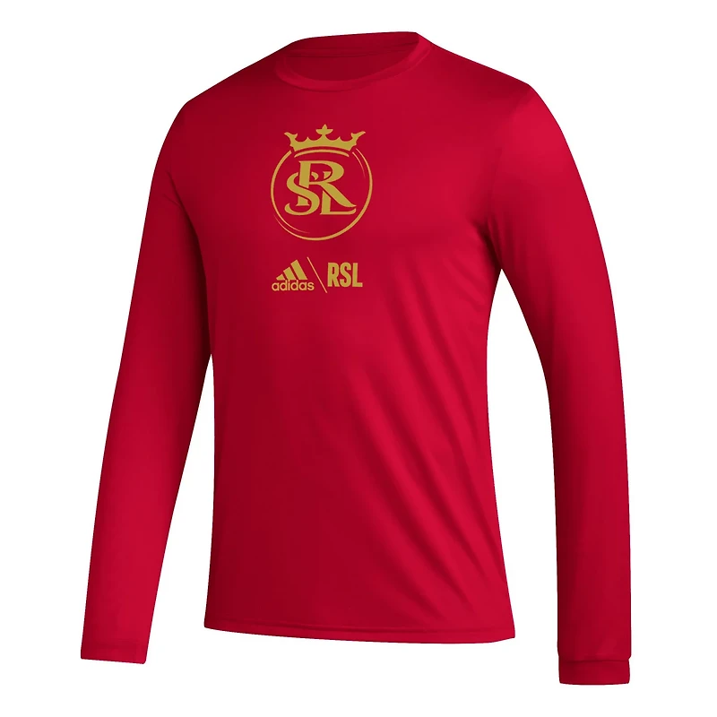 adidas Real Salt Lake Icon AEROREADY Long Sleeve T-Shirt