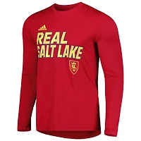 adidas Real Salt Lake Jersey Hook AEROREADY Long Sleeve T-Shirt