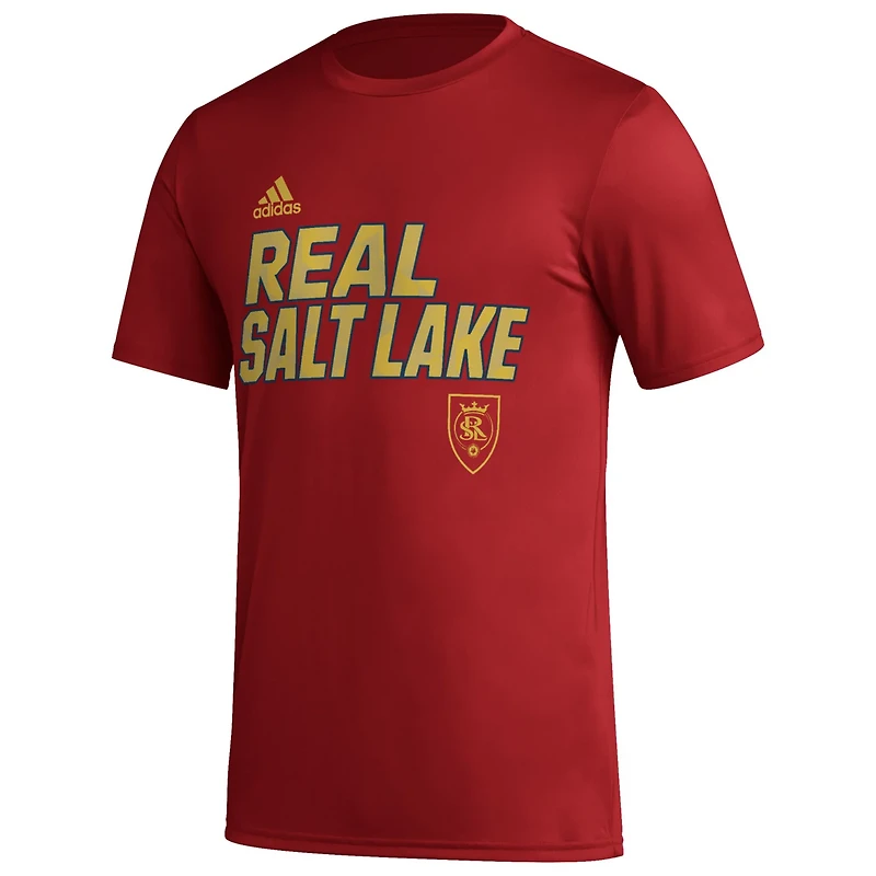 adidas Real Salt Lake Team Jersey Hook AEROREADY T-Shirt