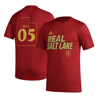 adidas Real Salt Lake Team Jersey Hook AEROREADY T-Shirt