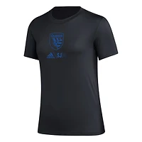 adidas San Jose Earthquakes AEROREADY Club Icon T-Shirt