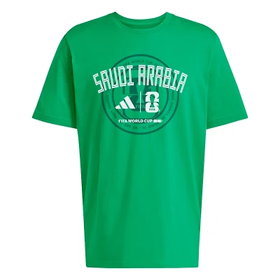 adidas Saudi Arabia National Team 2026 FIFA World Cup Qualifier T-Shirt