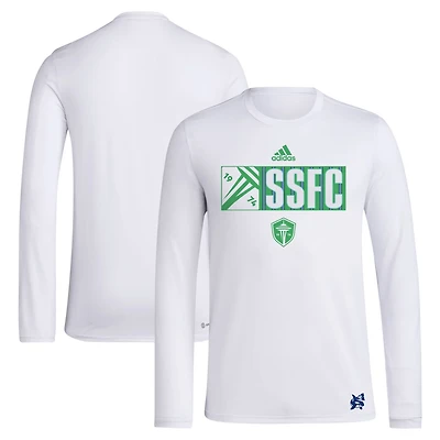 adidas Seattle Sounders FC 2024 Jersey Hook AEROREADY Long Sleeve T-Shirt