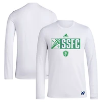 adidas Seattle Sounders FC 2024 Jersey Hook AEROREADY Long Sleeve T-Shirt