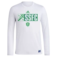 adidas Seattle Sounders FC 2024 Jersey Hook AEROREADY Long Sleeve T-Shirt