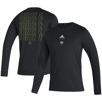 adidas Seattle Sounders FC Club Long Sleeve T-Shirt