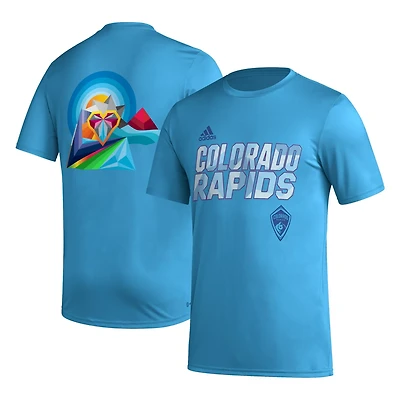 adidas Sky Colorado Rapids Team Jersey Hook AEROREADY T-Shirt
