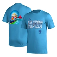 adidas Sky Colorado Rapids Team Jersey Hook AEROREADY T-Shirt