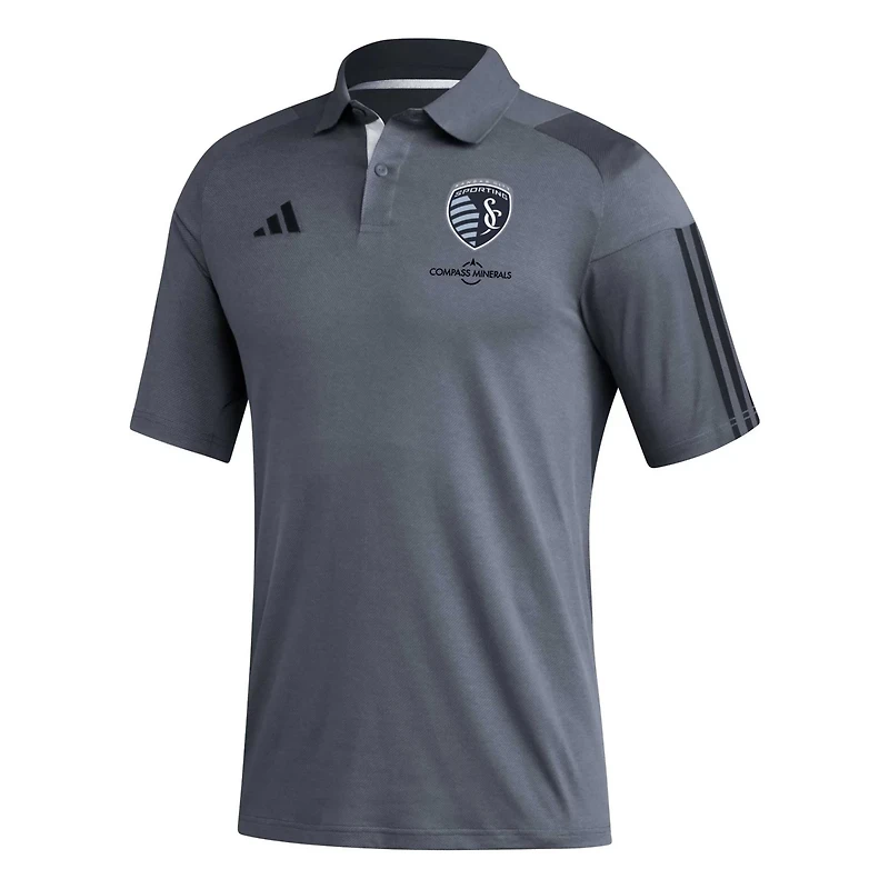 adidas Sporting Kansas City 2023 On-Field Training Polo