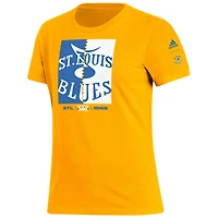 adidas St Louis Blues Reverse Retro 20 Playmaker T-Shirt