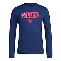 adidas St Louis City SC Local Pop AEROREADY Long Sleeve T-Shirt