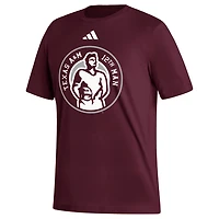 adidas Texas AM Aggies Sideline Strategy Fresh T-Shirt