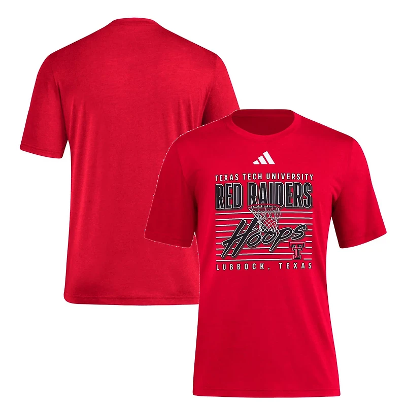 adidas Texas Tech Raiders Locker Swish Tri-Blend T-Shirt