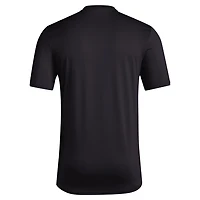 adidas Texas Tech Raiders Locker Trilateral Pre-Game AEROREADY T-Shirt