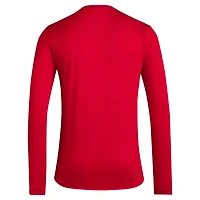 adidas Texas Tech Red Raiders Primary Locker Logo AEROREADY Long Sleeve T-Shirt