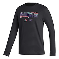 adidas Washington Huskies Honoring Excellence Long Sleeve T-Shirt