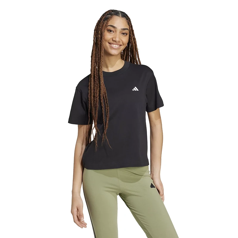 adidas Women's Essentials Small Logo T-Shirt