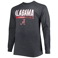 Alabama Tide Big  Tall Two-Hit Long Sleeve T-Shirt