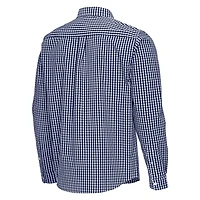 Antigua Auburn Tigers Ellis Woven Tri-Blend Long Sleeve Button-Down Shirt