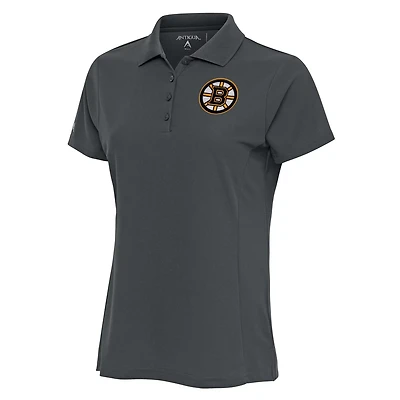 Antigua Boston Bruins Team Logo Legacy Pique Polo