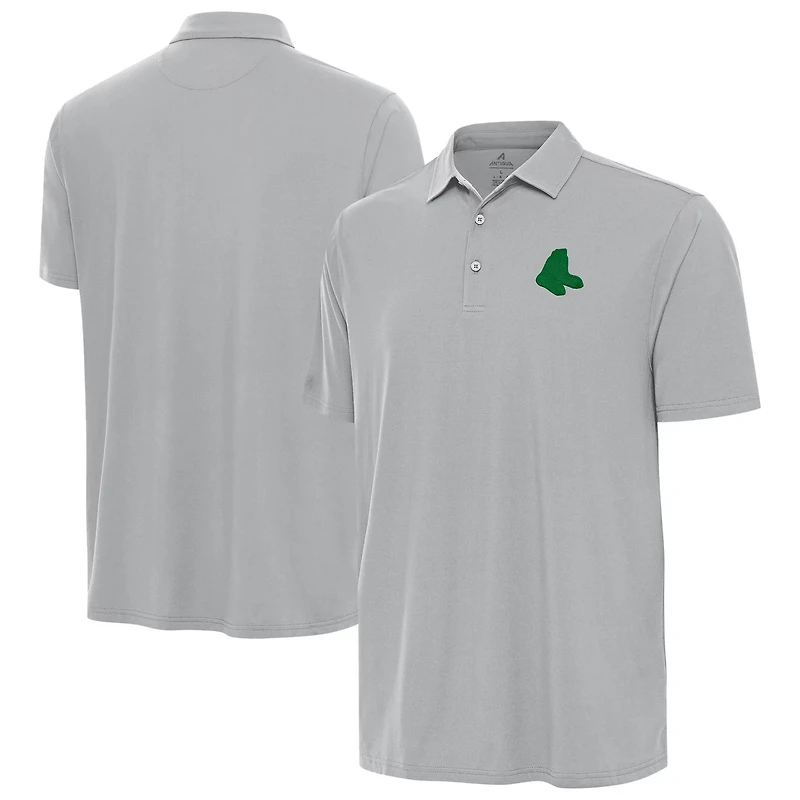 Antigua Boston Sox St Patrick's Day Era Polo