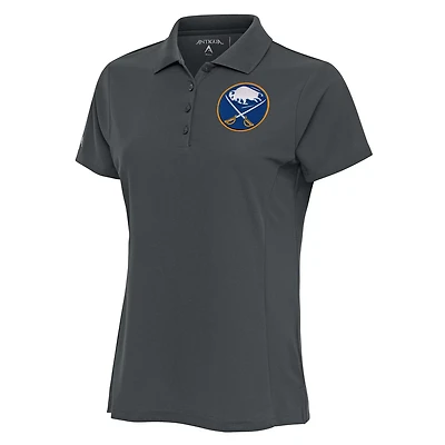 Antigua Buffalo Sabres Team Logo Legacy Pique Polo