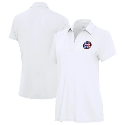 Antigua Chicago Cubs Era Stars and Stripes Team Logo Polo
