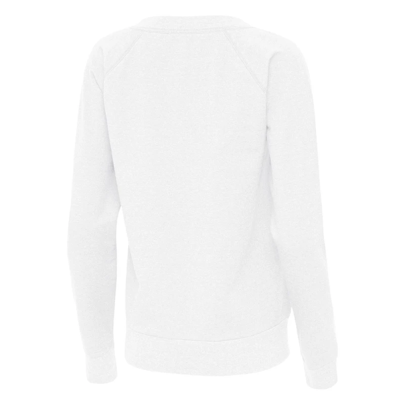 Antigua Chicago Cubs Varsity Tri-Blend V-Neck Long Sleeve T-Shirt