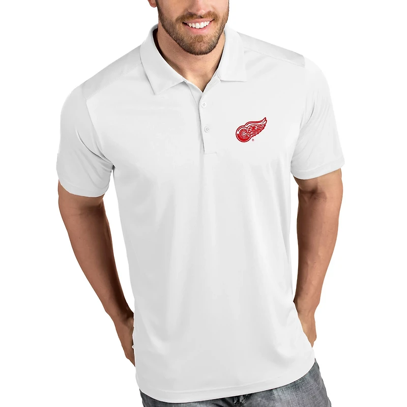 Antigua Detroit Red Wings Tribute Polo