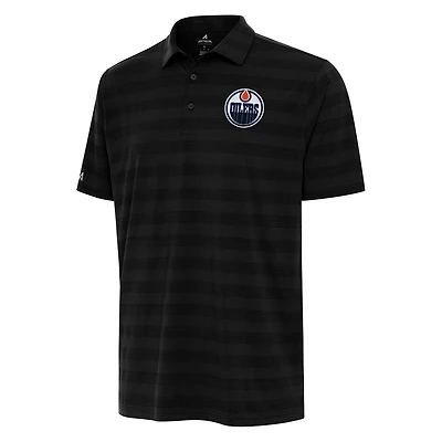 Antigua Edmonton Oilers Big  Tall Tunnel Polo