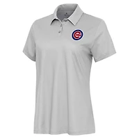 Antigua Gray Chicago Cubs Rings Polo