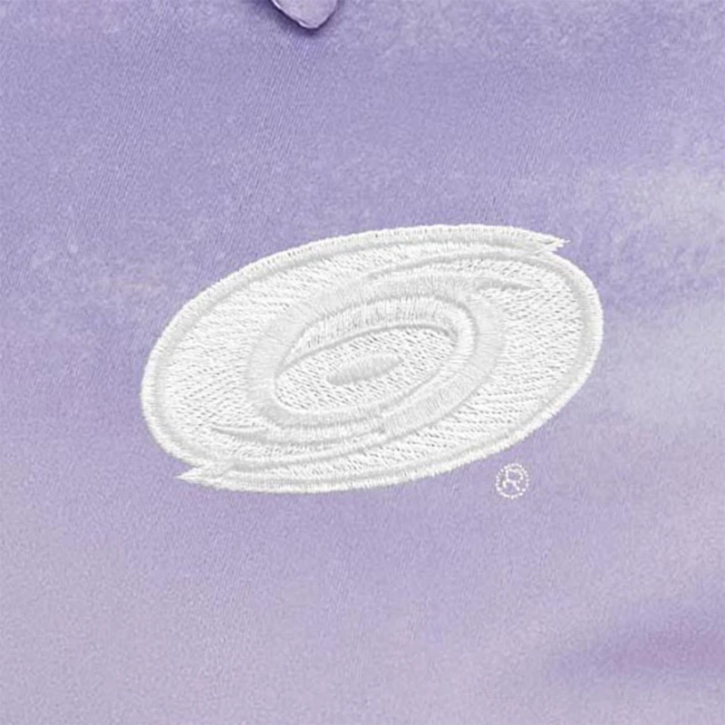 Antigua Heather Carolina Hurricanes White Logo Render Polo