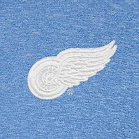 Antigua Heather Detroit Red Wings White Logo Par 3 Polo