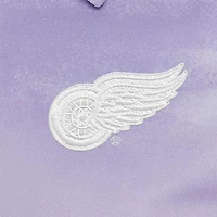 Antigua Heather Detroit Red Wings White Logo Render Polo