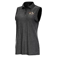 Antigua Heather Nashville Predators Recap Sleeveless Polo