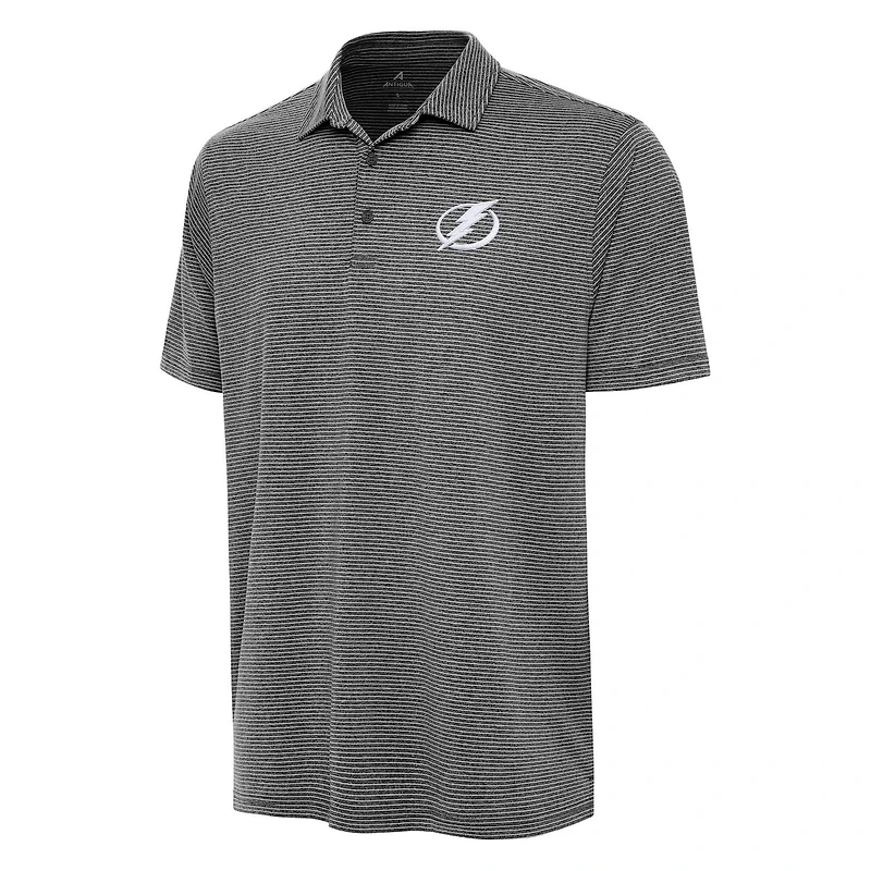 Antigua Heather Tampa Bay Lightning Scheme Polo