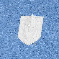 Antigua Heather Vegas Golden Knights White Logo Par 3 Polo