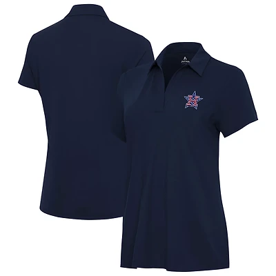Antigua Houston Astros Independence Day Patriotic Logo Era Polo