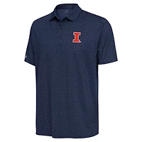 Antigua Illinois Fighting Illini Blooming Polo