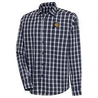 Antigua Indiana Pacers Carry Long Sleeve Button-Up Shirt