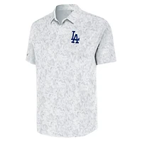 Antigua Los Angeles Dodgers Lush Button-Up Shirt