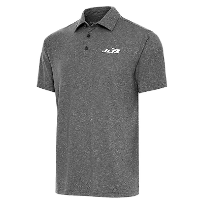 Antigua Men's Big & Tall New York Jets Par 3 Polo Shirt