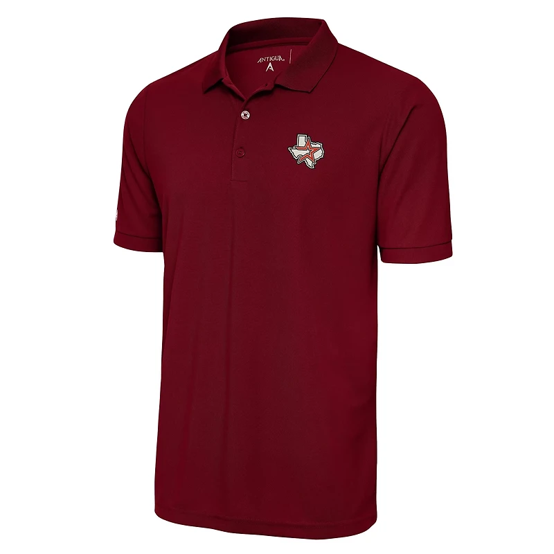 Antigua Men's Houston Astros Cooperstown Legacy Pique Polo Shirt